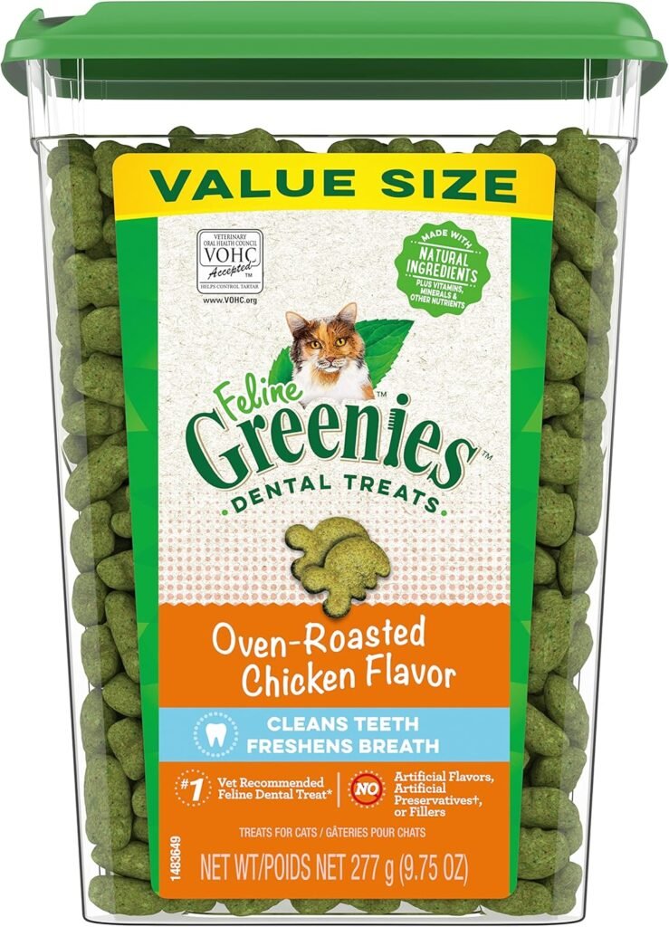 Greenies Feline Adult Dental Cat Treats eco pawsly
